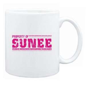  New  Property Of Sunee Retro  Mug Name