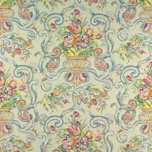 Sunderland Linen & Cotton Print   Celadon Indoor Multipurpose Fabric
