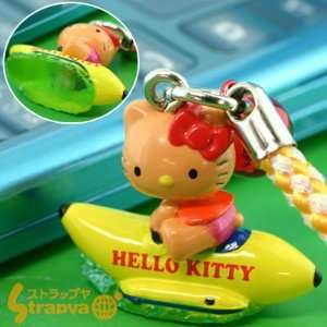 Sanrio Hello Kitty Tropical Summer Vacation Nestuke Strap (Banana Boat 