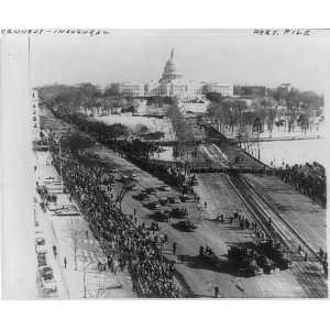 President Kennedys motorcade,Capitol,White House,DC