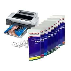  SubliJet IQ Epson 4000 Sublimation 8 Cartridge SET   C, M 