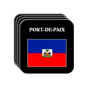  Haiti   PORT DE PAIX Set of 4 Mini Mousepad Coasters 