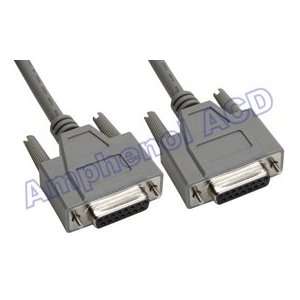  15 Pin (DB15) Deluxe D Sub Cable   Double Shielded 