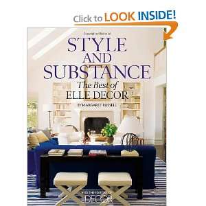  Style and Substance: The Best of Elle Decor [Hardcover 