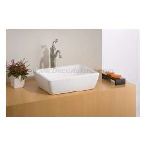  Cheviot Riviera Vessel Sink 1258W White