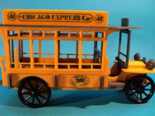 ANTIQUE BUS DIDACTIC ASSEMBLY TOY BOXED ARGENTINA 80S  