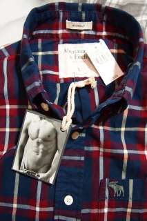   Abercrombie Fitch A&F Hollister Mens BUSHNELL FALLS Shirt $85  
