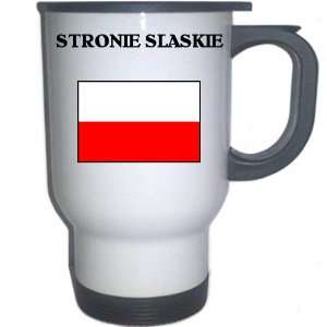  Poland   STRONIE SLASKIE White Stainless Steel Mug 