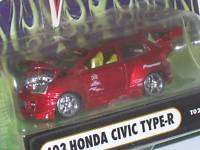 Muscle Machines SS Tuner 164 Red 03 Civic Type R  