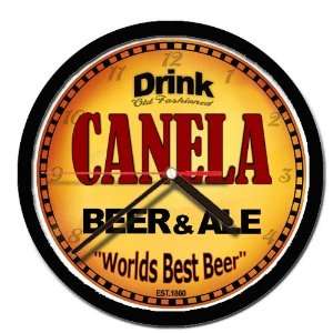  CANELA beer and ale cerveza wall clock: Everything Else