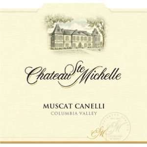   2008 Chateau Ste Michelle Muscat Canelli 750ml Grocery & Gourmet Food