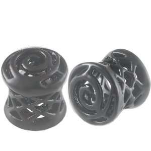 Flare Ear Plugs Flesh Tunnels Earlets ABHV   Ear stretched Stretching 