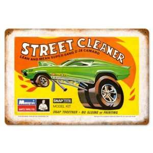  Street Cleaner Automotive Vintage Metal Sign   Garage Art 