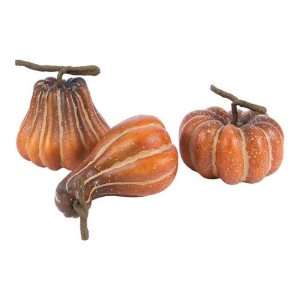   of 12 Decorative Artificial Autumn Pumpkins and Gourds: Home & Kitchen