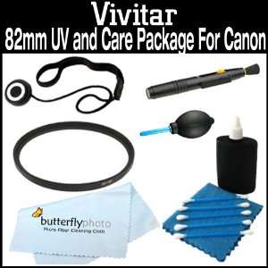   82mm UV Filter and Care Package For Canon 16 35mm: Camera & Photo