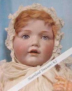 Victorian Doll Lithograph Hilda Byron Molds  