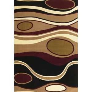  KAS   Moda   6945 Orbit Area Rug   22 x 711   Black 