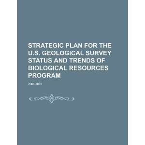  Strategic plan for the U.S. Geological Survey Status and 
