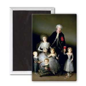  The Duke of Osuna and his Family, 1788 (oil..   3x2 inch 