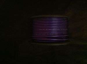 30  FT 8 GAUGE AWG WIRE CABLE PURPLE POWER PRIMARY NEW  