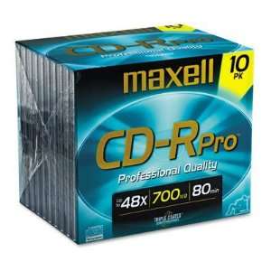 New CD R Discs 700MB/80min 40x w/Jewel Cases Gold Case Pack 2   511400