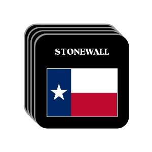 US State Flag   STONEWALL, Texas (TX) Set of 4 Mini Mousepad Coasters
