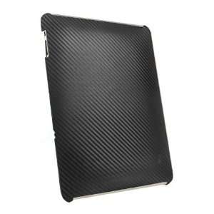 Carbon Fiber Snap On Hard Shell Case Cover for the Apple iPad WiFi 3G 