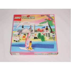  Lego Paradisa Sand Dollar Cafe 6411: Toys & Games