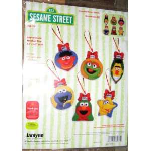    Janlynn Sesame Street Counted Cross Stitch 