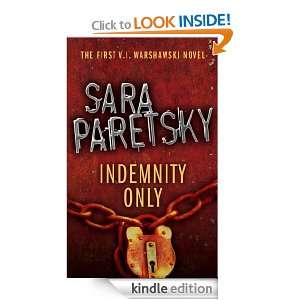 Indemnity Only: Sara Paretsky:  Kindle Store