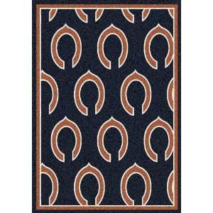  Chicago Bears NFL Repeat Area Rug by Milliken 54x78 