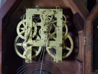 1885 Ingraham Double Steeple Clock  