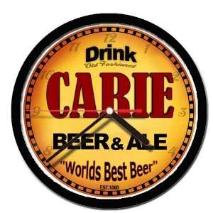  CARIE beer and ale cerveza wall clock 