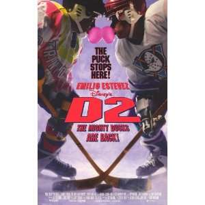 D2 The Mighty Ducks   Framed Movie Poster   11 x 17 Inch (28cm x 44cm 