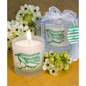 Baby Shower Favors : Two Peas in a Pod Adorable Candle Favors (36   71 