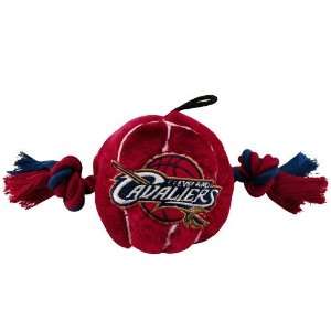   Cavaliers Two Tone Plush Basketball Dog Toy: Sports & Outdoors