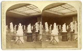1876 Exposition, Italian Marble Statues, Memorial Hall  