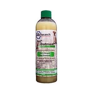  Allersearch 485803 Pet Shampoo+ with Oatmeal 15oz Bottle 
