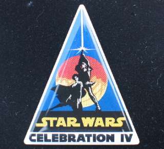 Star Wars Celebration IV Convention C4 Logo Enamel Pin  