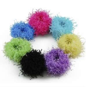  5 Pcs Elastic Hair Band in Mixed Colors: Beauty