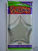 foil balloon star 20 silver £ 1 19