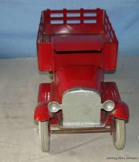 OLD WYANDOTTE STAKE TRUCK WITH THE ORIGINAL BOX  