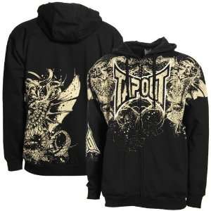  TapouT Black Statuesque Full Zip Hoody Sweatshirt Sports 