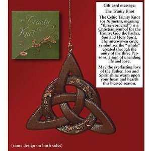  Hanging Trinity Knot Ornament and Card in Gift Box