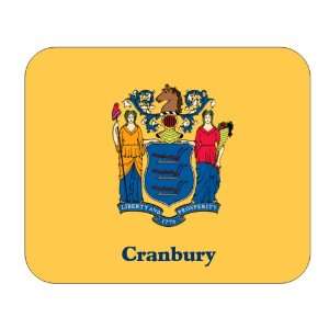  US State Flag   Cranbury, New Jersey (NJ) Mouse Pad 