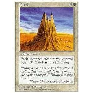   Magic the Gathering   Castle   Fifth Edition Toys & Games