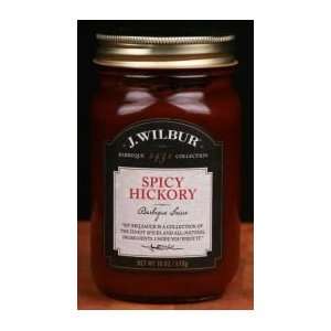 Wilbur Spicy Hickory BBQ Sauce (18oz) Grocery & Gourmet Food