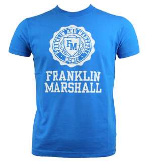 Franklin & Marshall TSMC003 T Shirt SS11 Bluette  