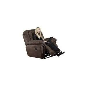   Rocker Recliner in Chocolate Fabric Cover by Catnapper   3920 2 CHOC