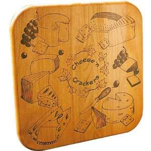 Catskill Craftsmen Cheese N Crackers Cutting Board with 